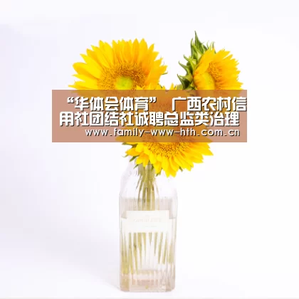 “华体会体育”
广西农村信用社团结社诚聘总监类治理人员(图4) 华体会体育
